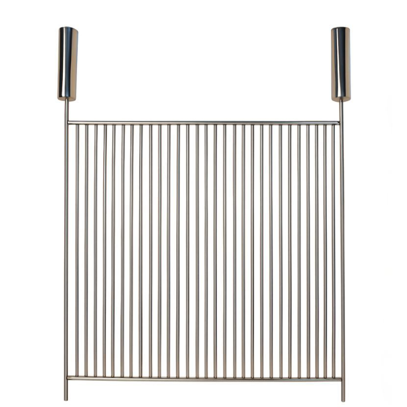 Kit Churrasco Completo – Grelha Principal 57x50, Grelha de Descanso 57x20 e Suporte 60x40 – Resistência e Praticidade