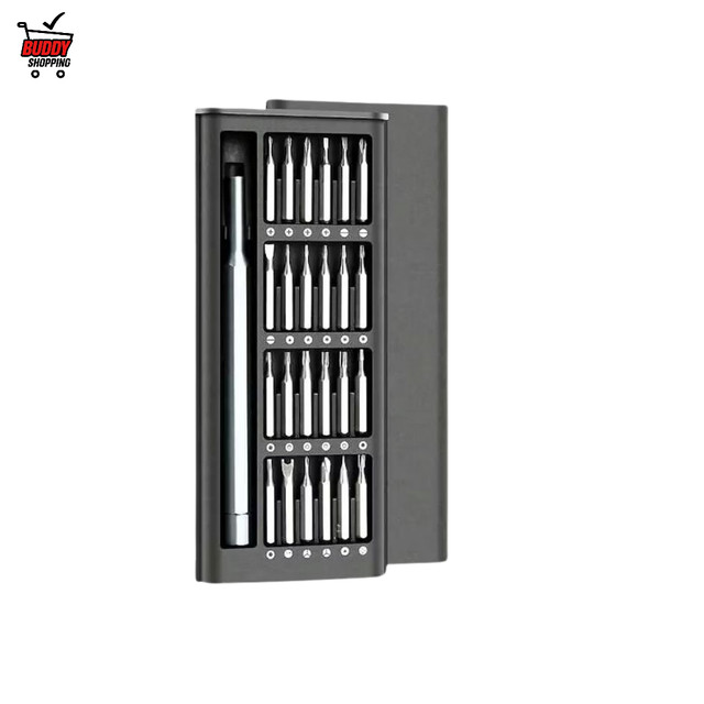 Kit De Chave De Fenda Magnética Multifuncional 24pcs