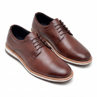 Sapato Casual Masculino Oxford Derby Preto Marrom Social Sapatênis Casamento Festa Confortável Pais em Oferta na Shopee