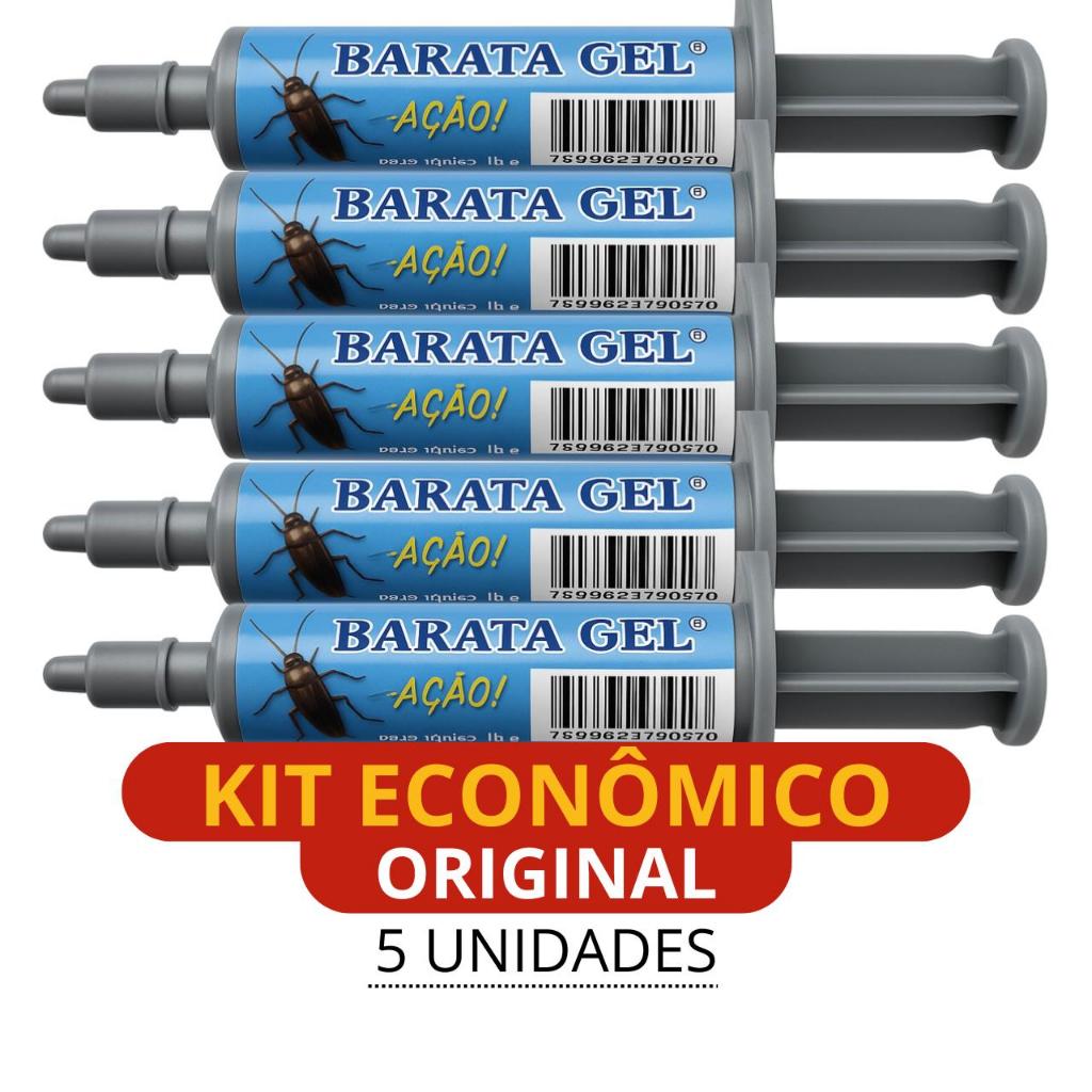KIT 5 ou 10 Barata Gel para Barata Francesinha e Americana 10g em Oferta na Shopee
