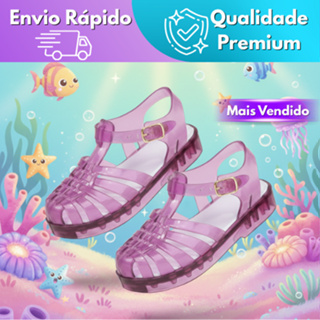 Sandália Papete Bebê Infantil Rasteira Leve Macia de PVC Confortável Moderno em Oferta na Shopee