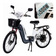 Bicicleta Scooter Elétrica 500w WeHawk WX-01 EB500 Motor Bateria Chumbo 48V 12Ah Cores Variadas