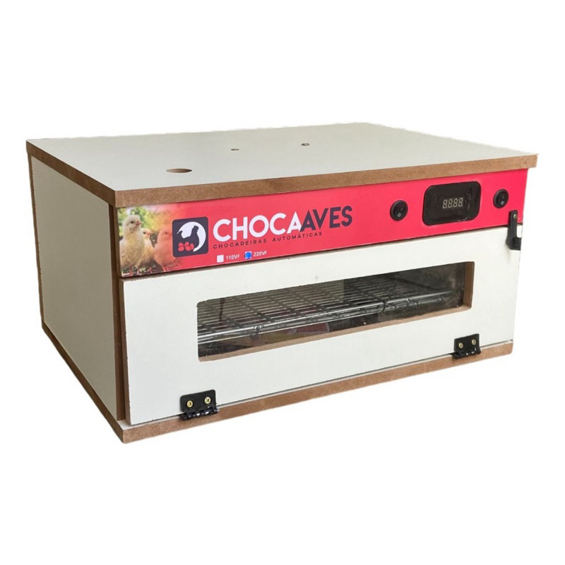 Chocadeira Automática ChocaAves 40 a 60 ovos com Rolagem Automática