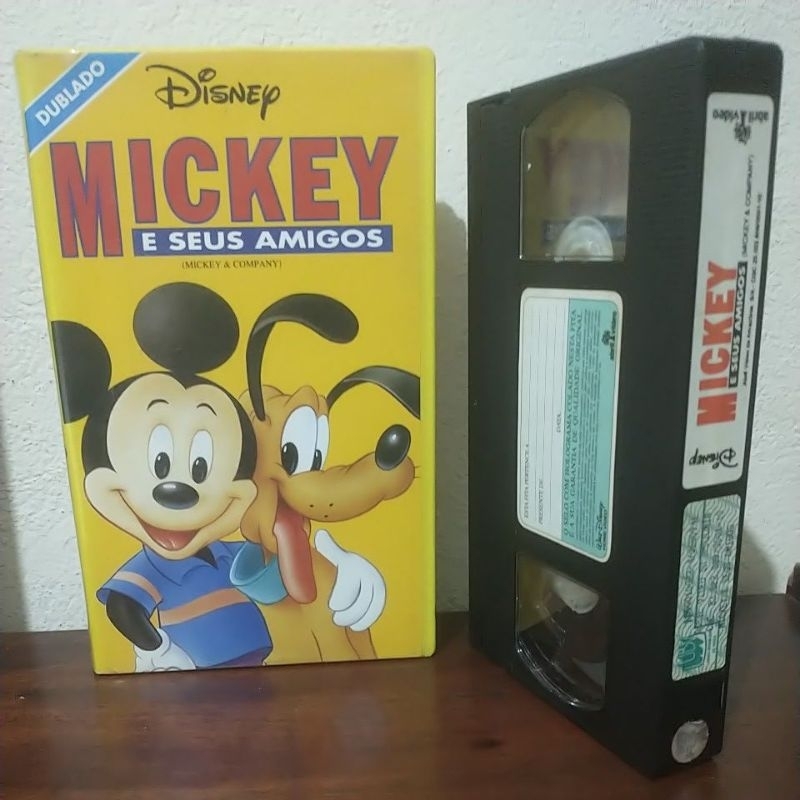 VHS Mickey e Seus Amigos - Walt Disney