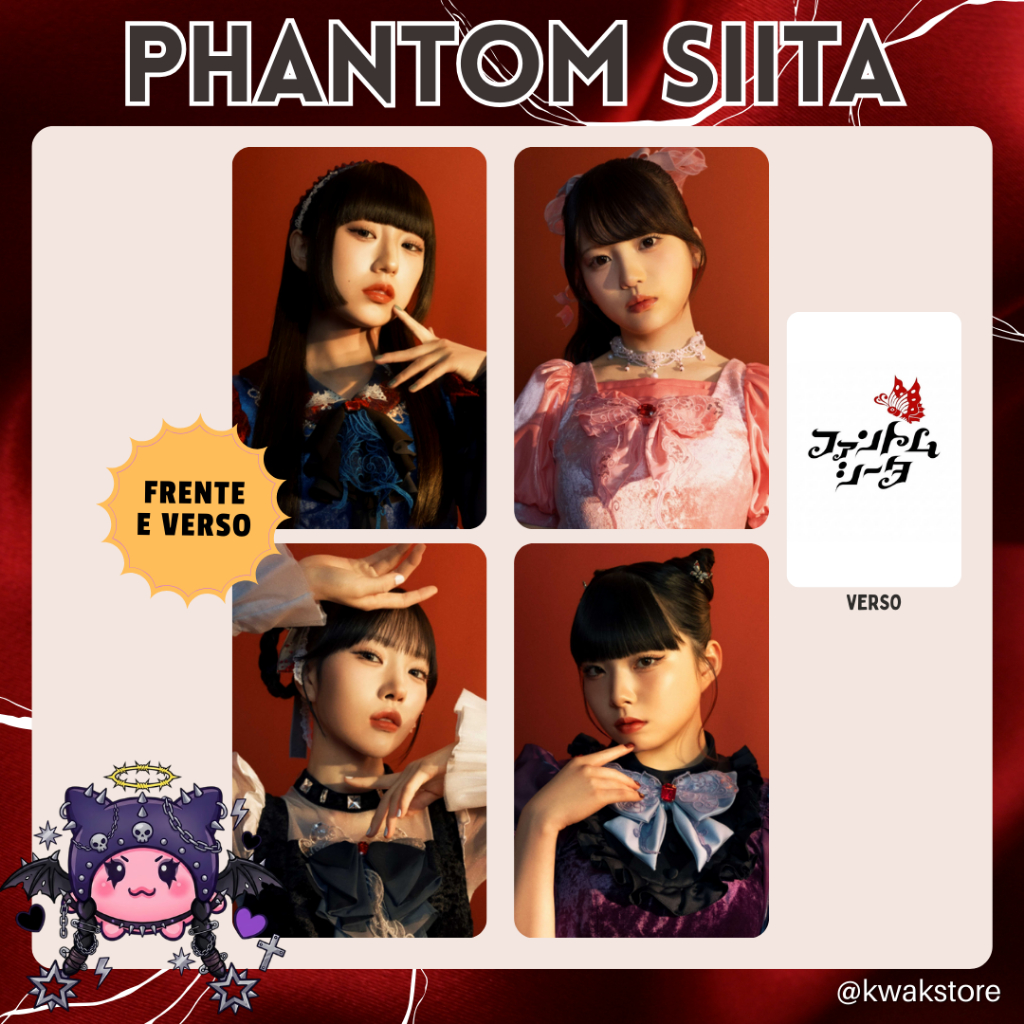 Kit Photocards Phantom Siita - Fanmade - Jpop