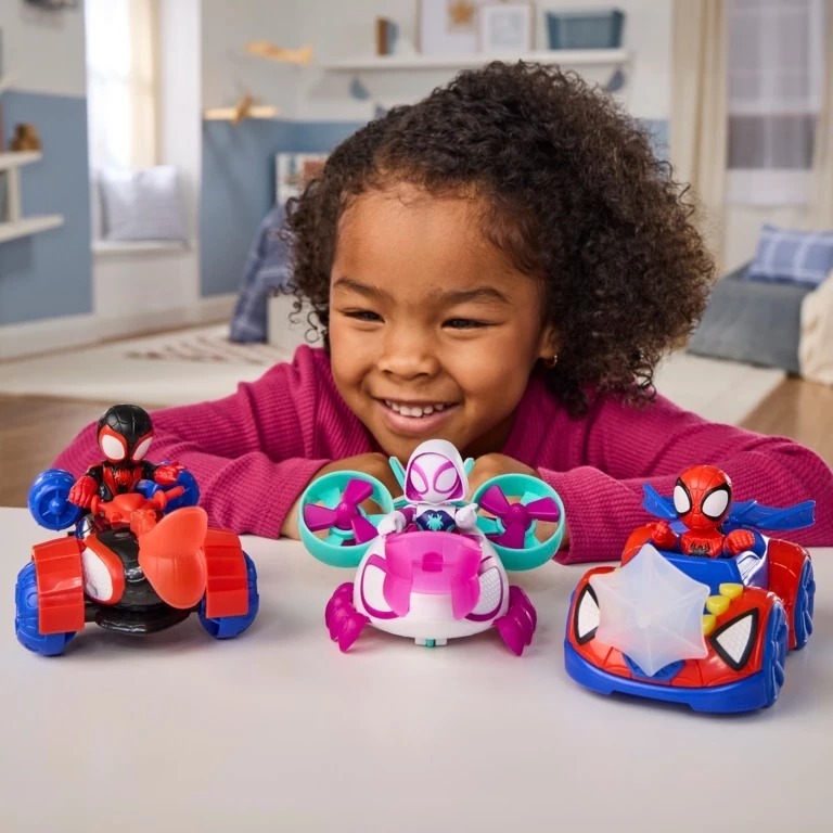 Figura Spidey e Amigos Com Veículo Sortido - Hasbro G1952
