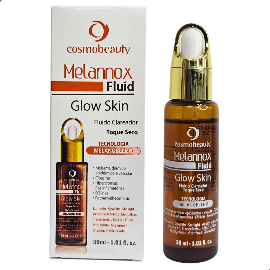 Melannox Glow Fluid Cosmobeauty Clareador para Manchas Hipercromias