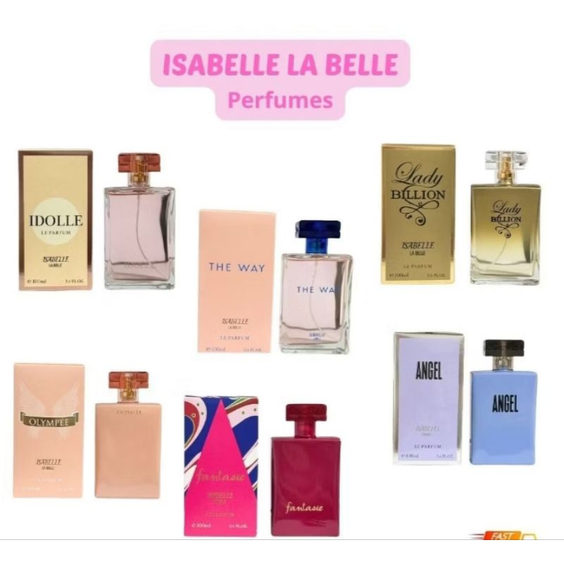 Perfumes 100 ml Yara, Asad,Sabah,Amber Rogue,Angel,Fantasy,King Isabelle la Belle EAD árabes alta fixação