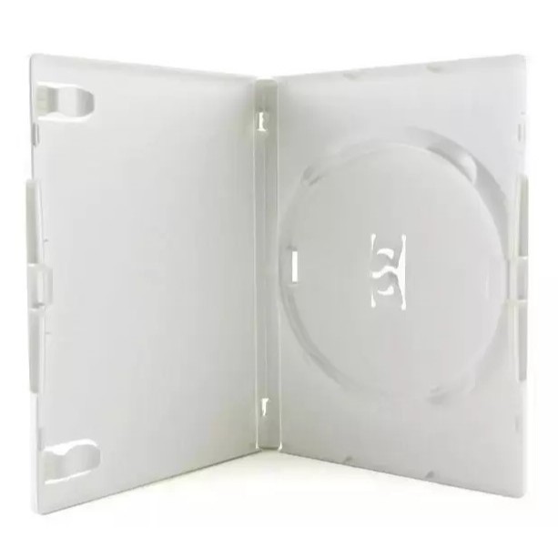 10 Estojo Dvd Amaray  Branco