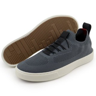 Tênis Slip On Knit Leve para o Dia a Dia Casual Confortável Palmilhas P.U GEL Estiloso para ir no Shopping Igreja em Oferta na Shopee