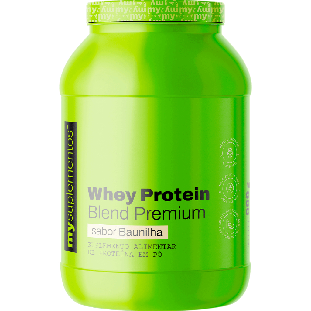 Whey Protein Blend Premium 900g | Ganho de Massa - My Suplementos