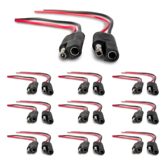 10 Chicotes Universal De Som Tarponn, Com 2 Vias (2021) em Oferta na Shopee