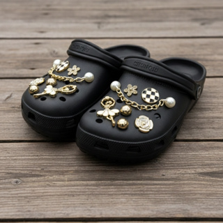Sandália Feminina EVA Macia com Kit Acessórios Preto em Oferta na Shopee