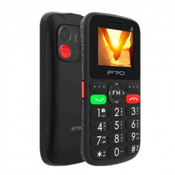 Celular IPRO F188S / Dual SIM / 4G / 1.8" / Botao SOS / Câmera / Radio FM - Preto FAVOR LER ANUNCIO ANTES DA COMPRA