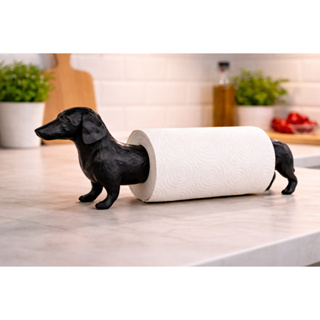 Porta Papel Toalha Cachorro Salsicha Decorativo Cozinha Resistente em Oferta na Shopee