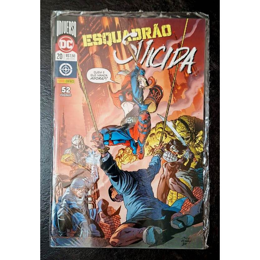 HQ Esquadrão Suicida 20 - Panini 2019 - DC Renascimento - Rob Williams - Nova Lacrada