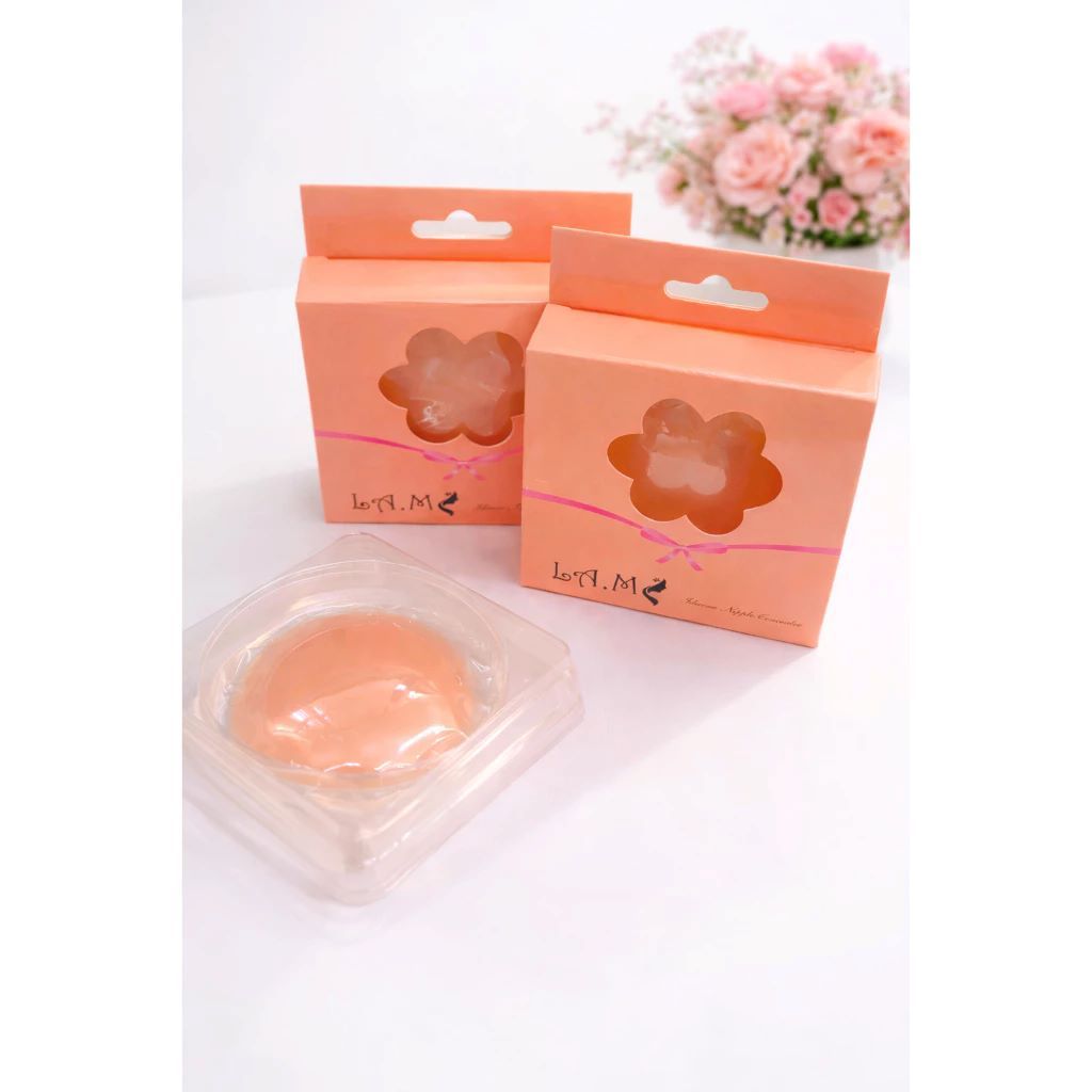Protetor de Seios de Silicone / Nipple Cover em Silicone Reutilizável...(1 Pares)