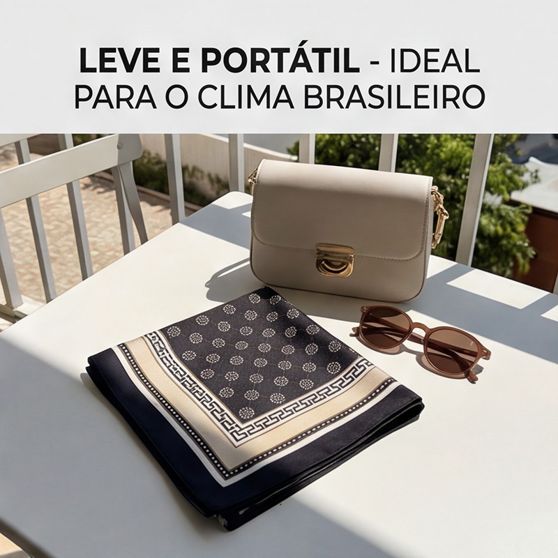 Lenço 90x90 Moda Feminina – Toque Sedoso, Alta Qualidade, Combina com Tudo em Oferta na Shopee