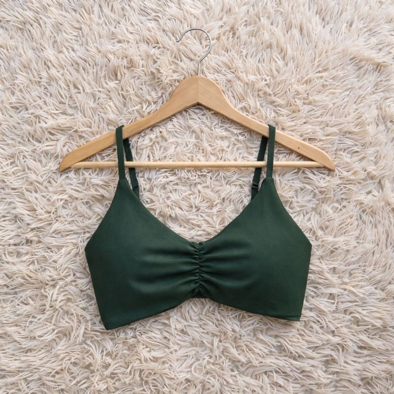 Top Fitness Feminino Bojo Removível | Co Orto, Sustentação & Estilo – Franzido Frontal – Moda Fitness e Casual — R$ 35,70 em Shopee, 15% OFF