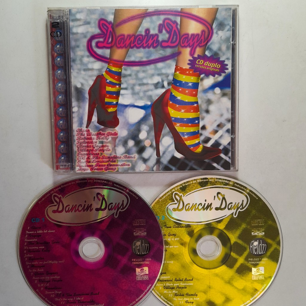Cd Dancin' Days, seminovo. C/ Sylvester, Roberta Kelly, Richie Family, Santa Esmeralda, Musique etc