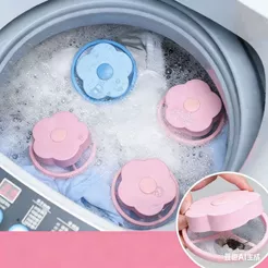 Coletor De Pelos Fiapo Reutilizável Máquina De Lavar Roupa