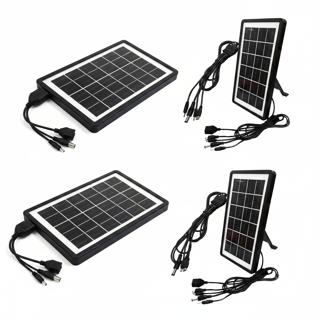 Carregador Solar Turbo 20W Placa Painel Portátil Potente Usb P/ Celular Powerbank