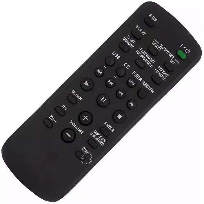 CONTROLE PARA SOM SONY HCD-GTR333 MHC-GTR333 HCD-GTR555 MHC-GTR555 FST-GTK11iP FST-GTK17iP REPÕE RM-AMU137 RM-AMU166