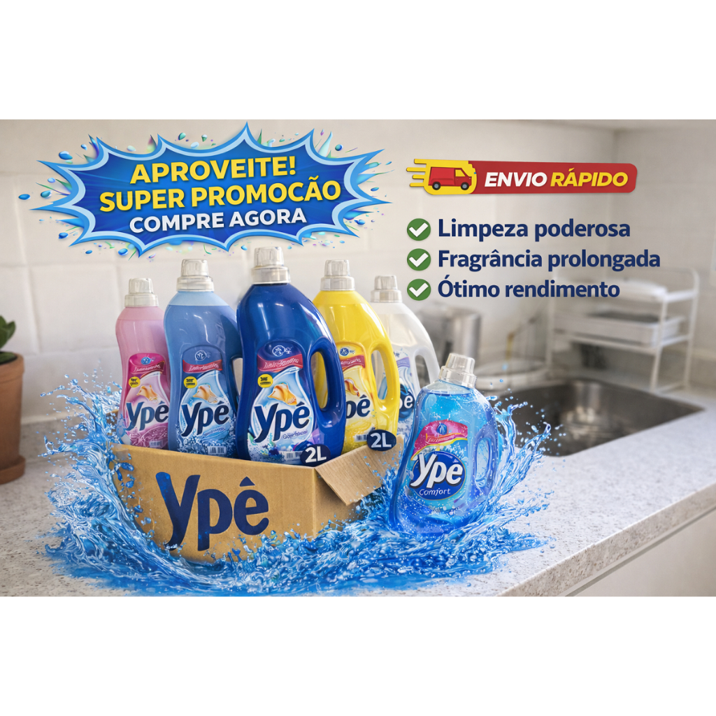 Ypê Amaciante 2 L – Maçiez Perfume Duradouro – Melhores Fragrâncias Compre Aqui Maciante Ypê — R$ 19,97 em Shopee, 66% OFF