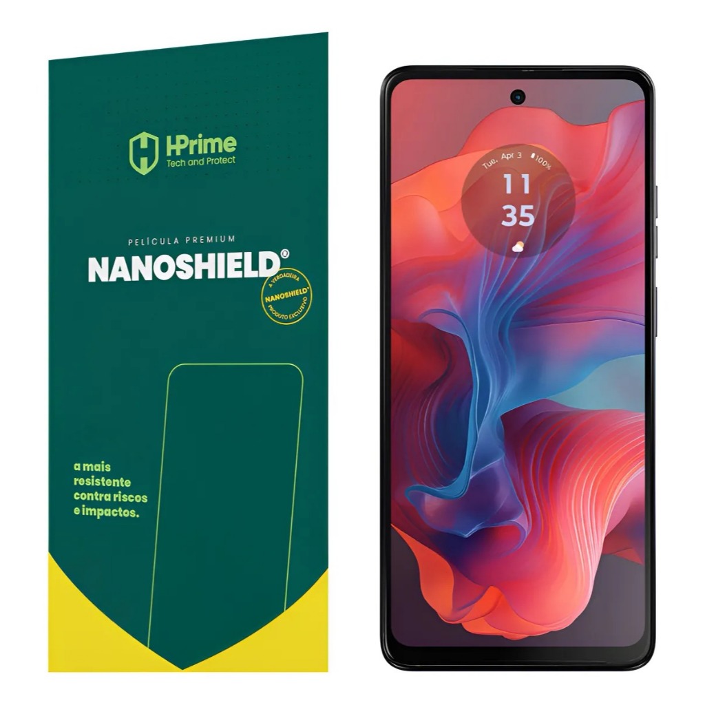 Película HPrime NanoShield Moto G04 / G04s / G24 / G24 Power | TPU Auto Repair