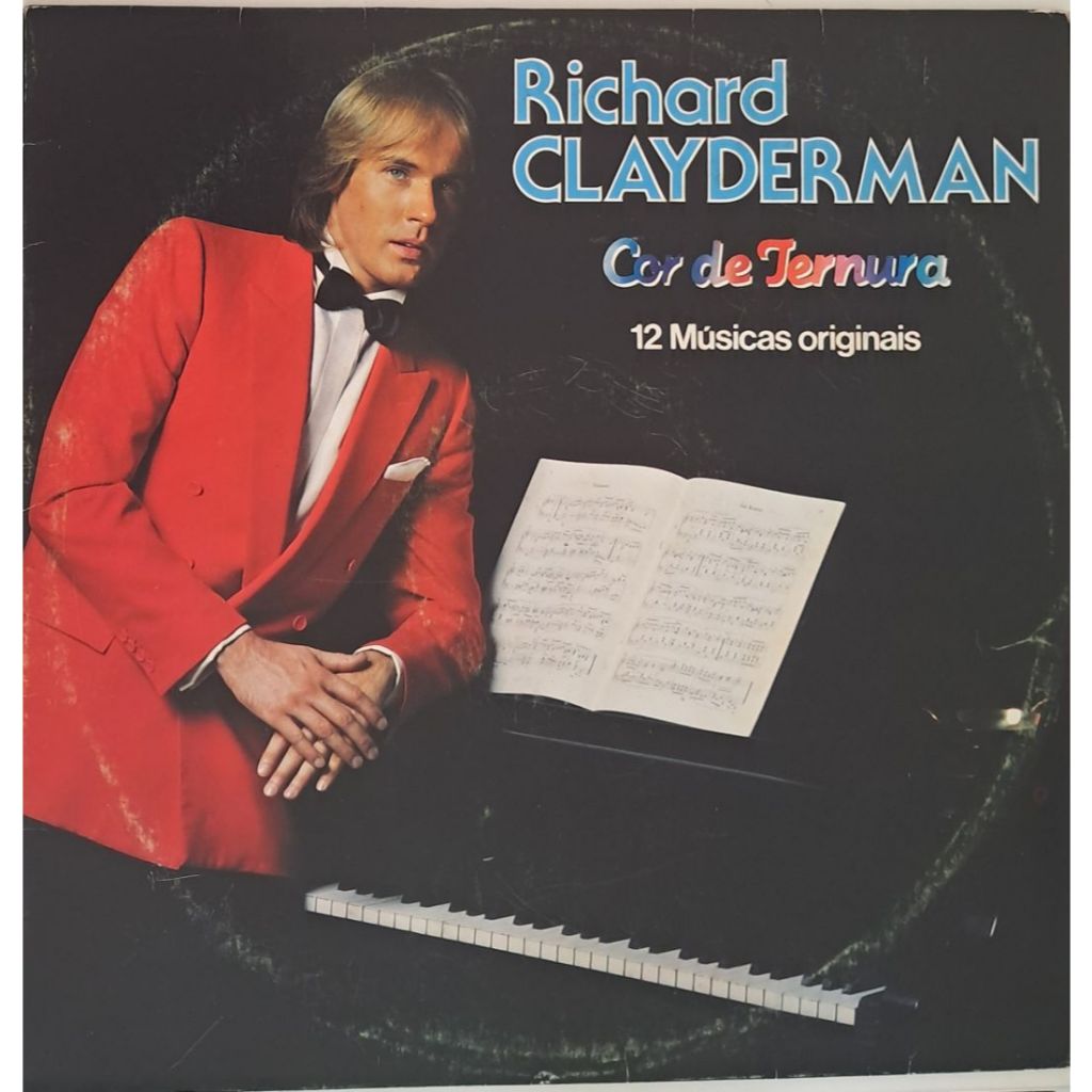 LP Vinil - Richard Clayderman - Cor de ternura -  Leia descrição