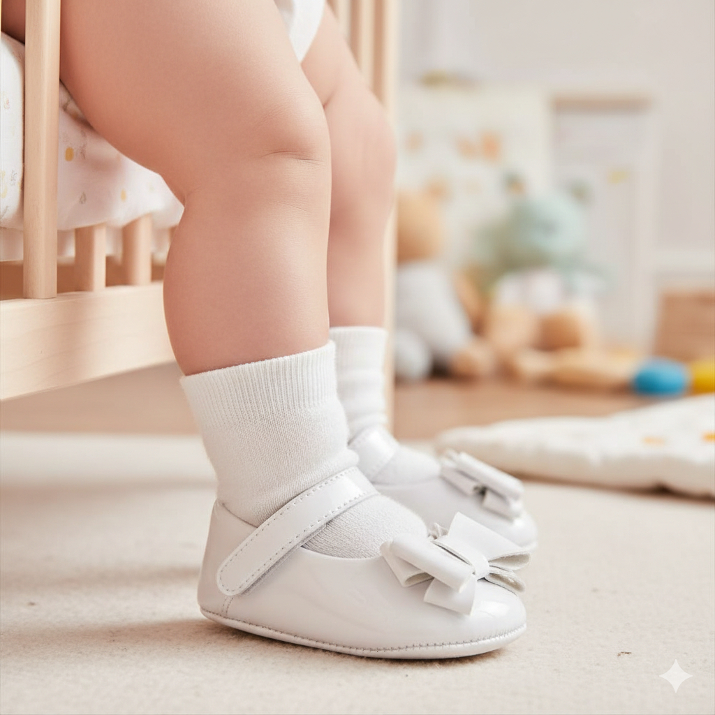 Sapatinho Sapatilha Bebê Mania Boneca Pronta Entrega 313-01