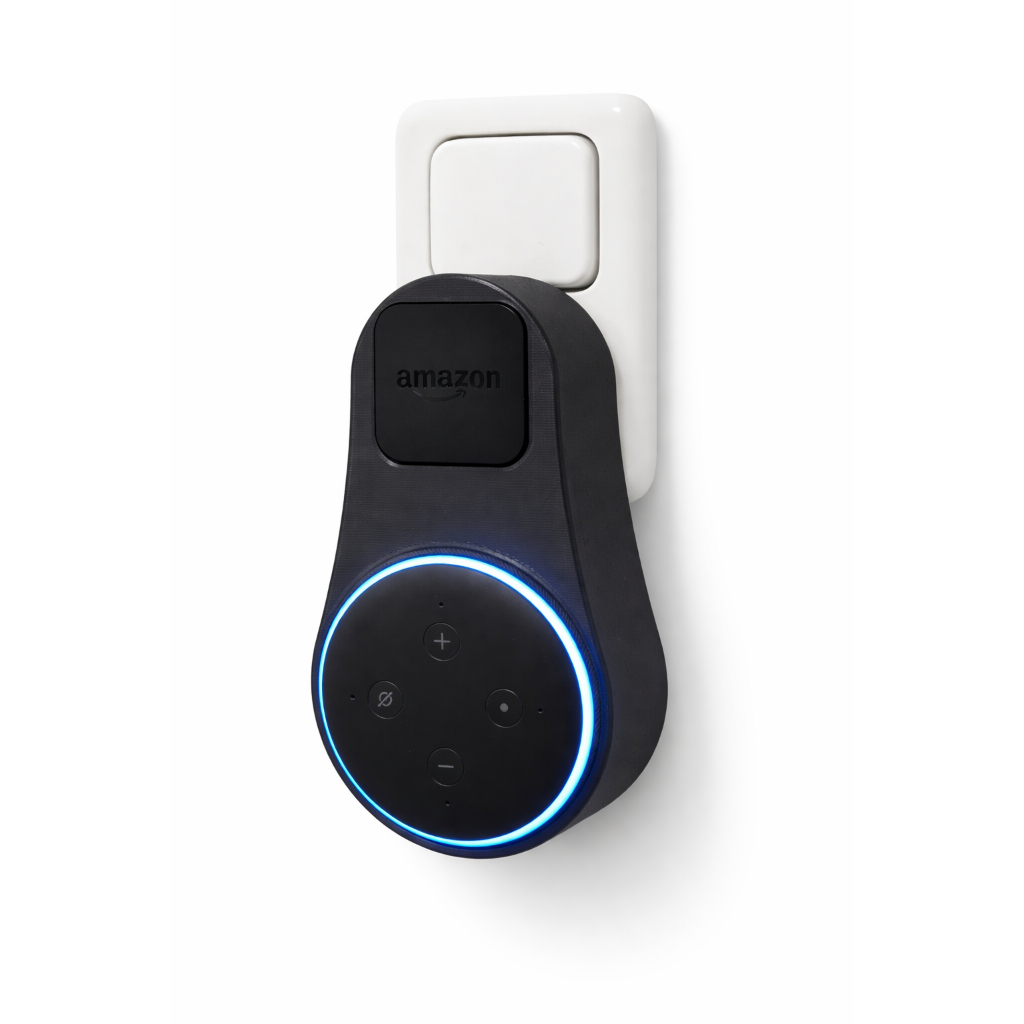 Suporte De Tomada Parede Stand Amazon Alexa Echo Dot 3