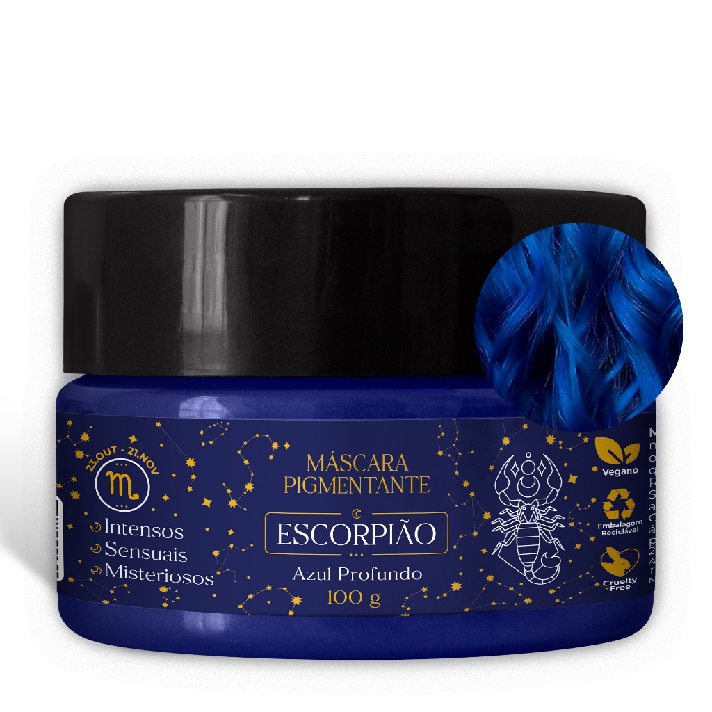 Imagem Máscara Pigmentante Signos Kamaleão Color - Escorpião - 100g