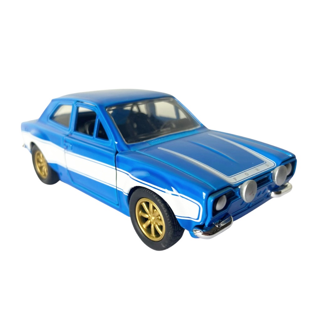 Miniatura Ford Escort RS 2000 MK1 Brian Velozes e Furiosos Carrinho Ford Escort Brian 1:32 JAD97188