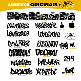 KIT ADESIVOS PARA QUADRO DE BIKE, ORIGINAL FAVELINHA PARA QUADRO ADESIVO ARANHA OS MELHORES ADESIVOS em Oferta na Shopee