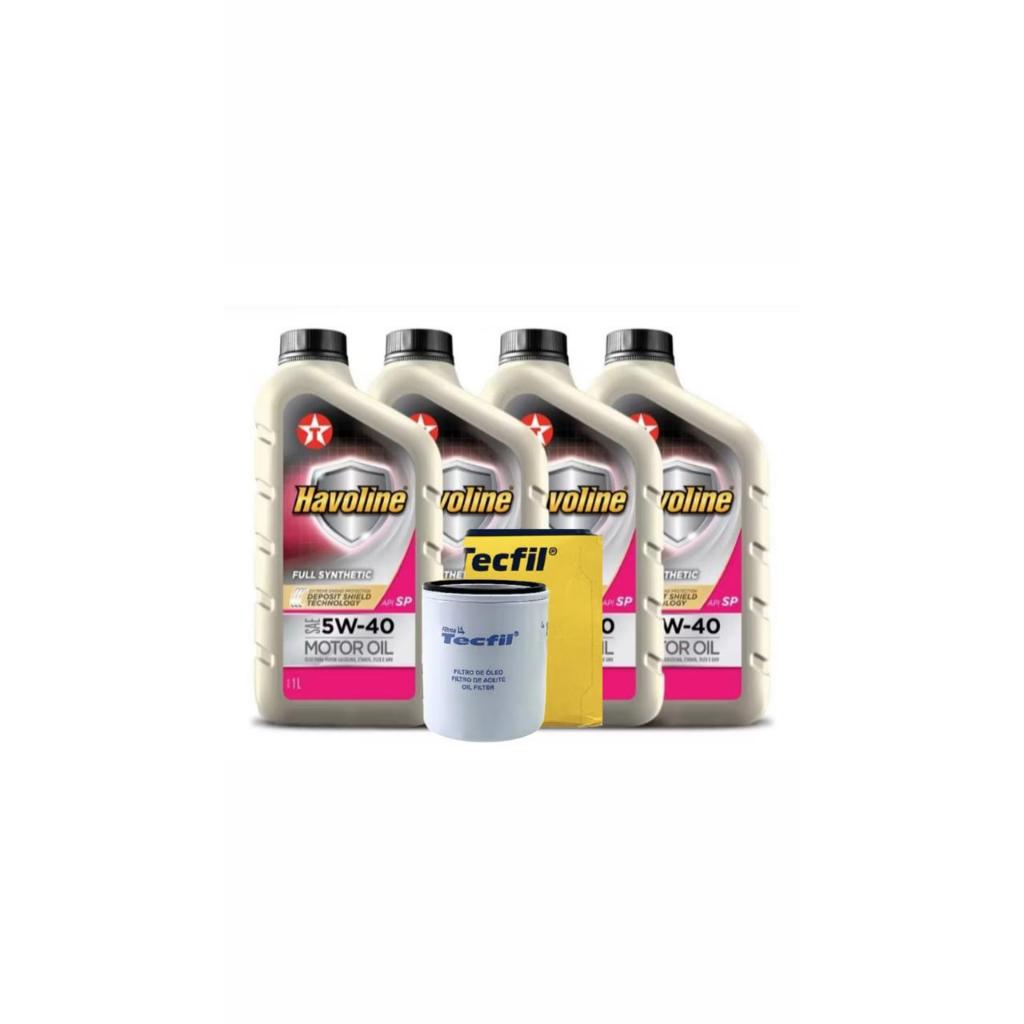 Troca de Óleo VW Fox/Polo/Gol/Up! Texaco Havoline 5w40 com filtro de óleo