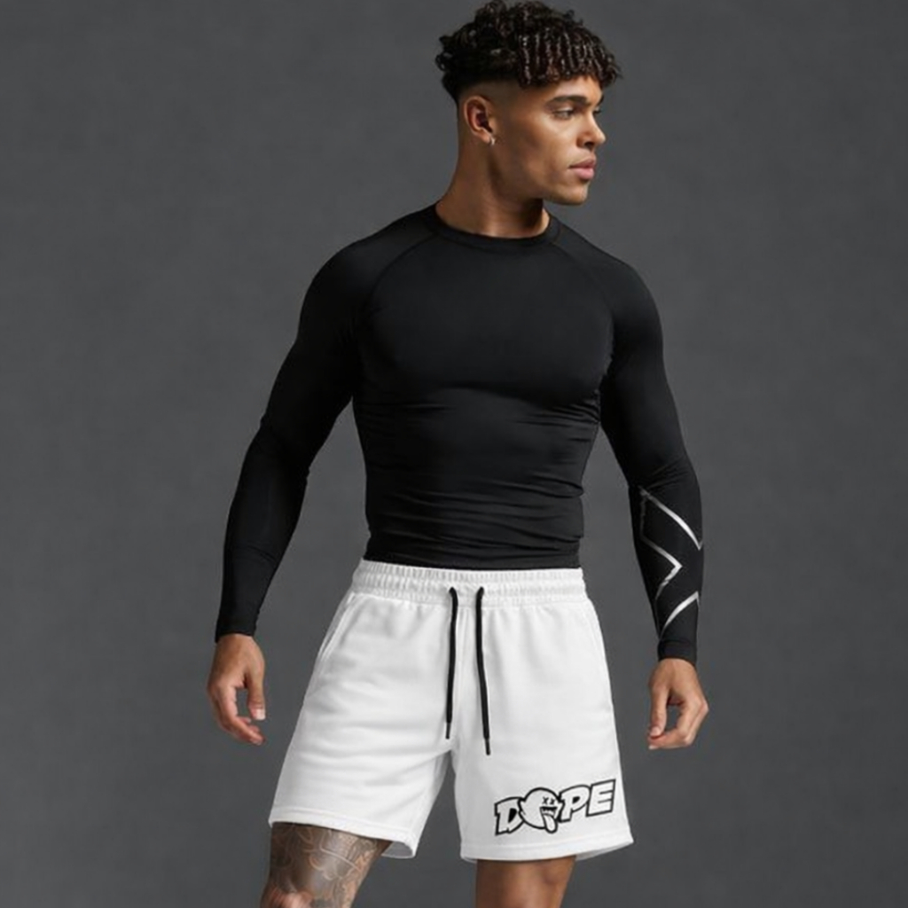 Bermuda Short Moletom Masculino Estampado Conforto Dia A Dia Casual Esporte Corrida Fitness Urbano