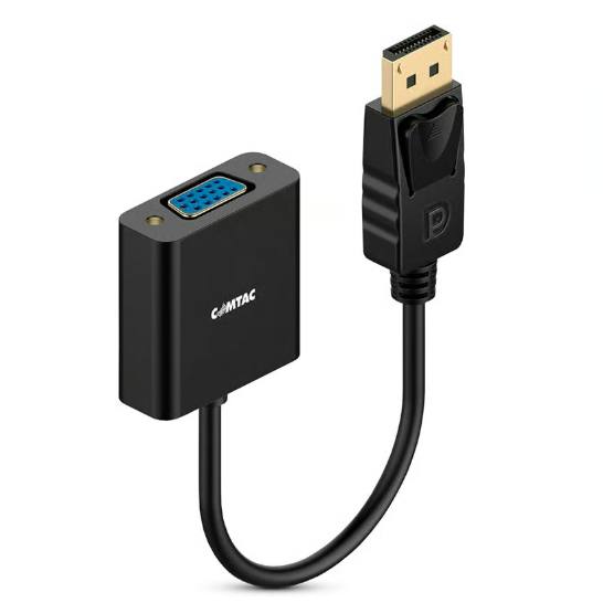 Conversor Hdmi Para Vga Full Hd Com Áudio Digital P2 Adaptador De Vídeo Hdmi