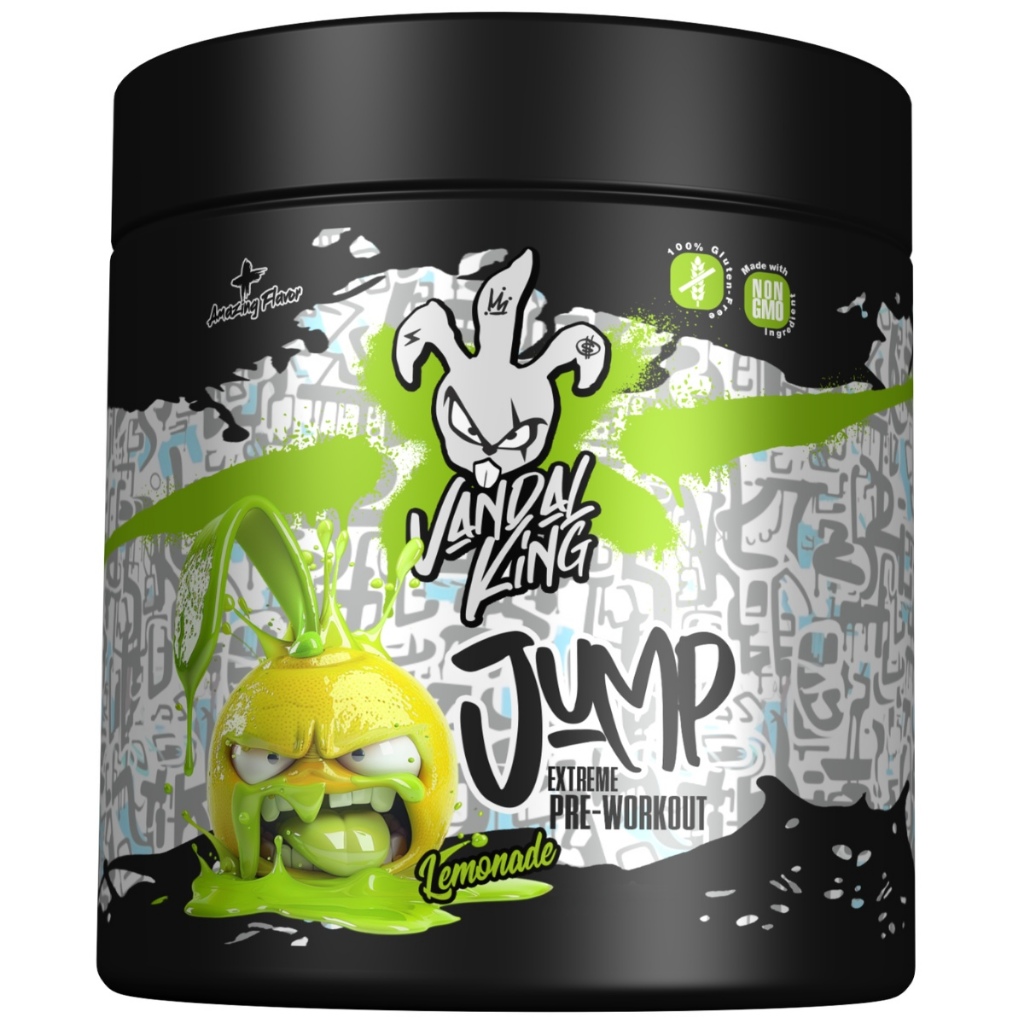Pré Treino Jump Extreme Pre Workout 300g Vandal King Lemonade