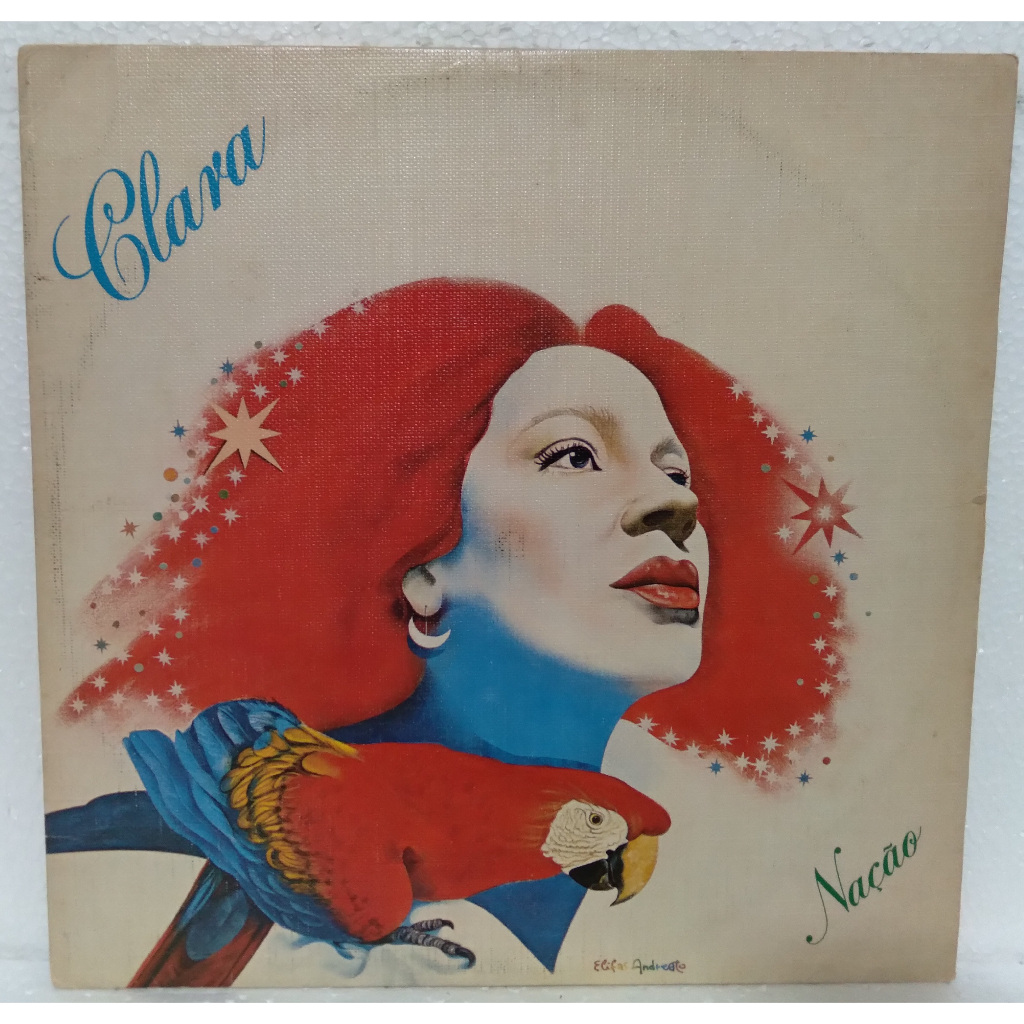 Lp - Clara Nunes - Nação - c/encarte - 1982