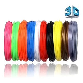 Refil Filamento Pla Kit 10 Cores 50m Caneta 3d Impressora Outro