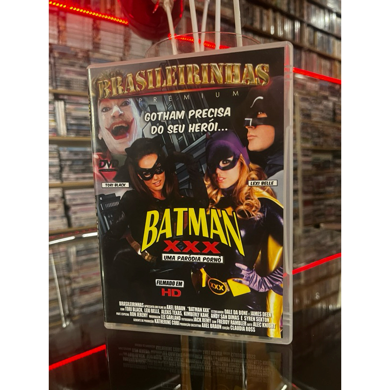 Dvd “Batman XXX, Uma Paródia” - filme adulto +18
