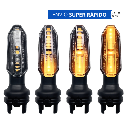 Pisca LED Sequencial Universal Cb250f Twister 2019 Moto Honda CG 125/150/160 Titan Fan