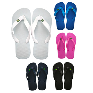 Chinelo de Verão Masculino Brasil Cores Diversas Barato Básico para o Dia a Dia em Oferta na Shopee