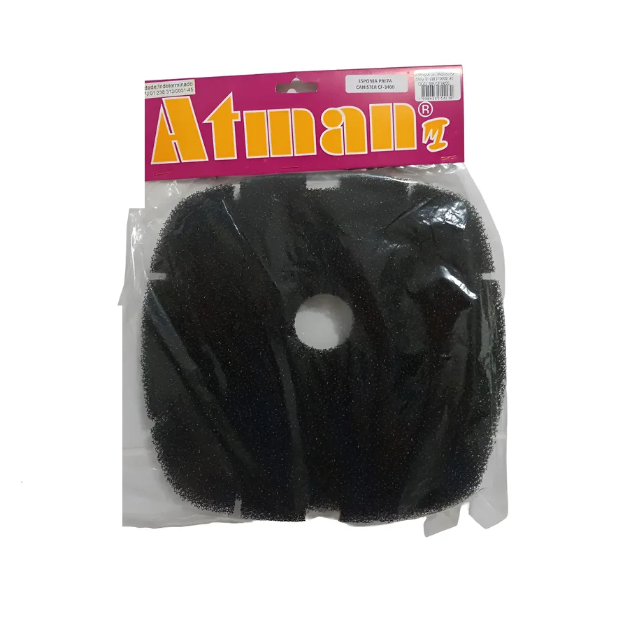 Esponja Filtro Atman Cf-3400 Ou Uf-3400uv Refil Filtrante