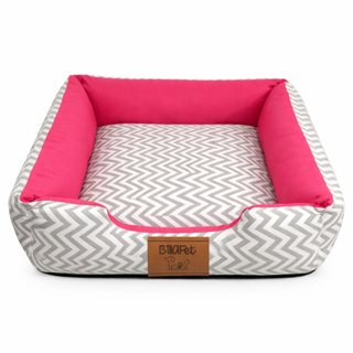 Cama de cachorro e gato  45 x 45 cm caminha pet lavável porte pequeno c/ zíper fundo impermeável em Oferta na Shopee