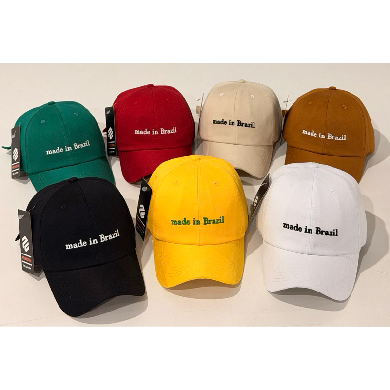 Boné MADE IN BRAZIL casual, confortavel, masculino e feminino ajustável. em Oferta na Shopee
