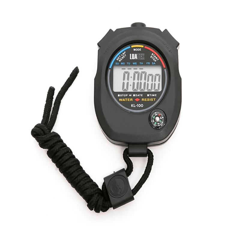 Cronômetro Digital Esportivo De Mão Com Bússola