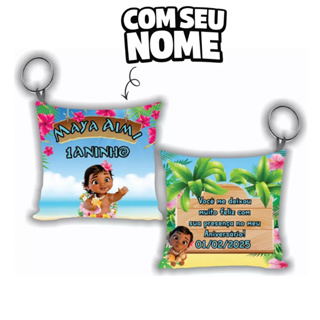 Kit 10 a 60 Lembrancinha Moana Baby e Adulta Almochaveiro Personalizado Para Festa Infantil em Oferta na Shopee