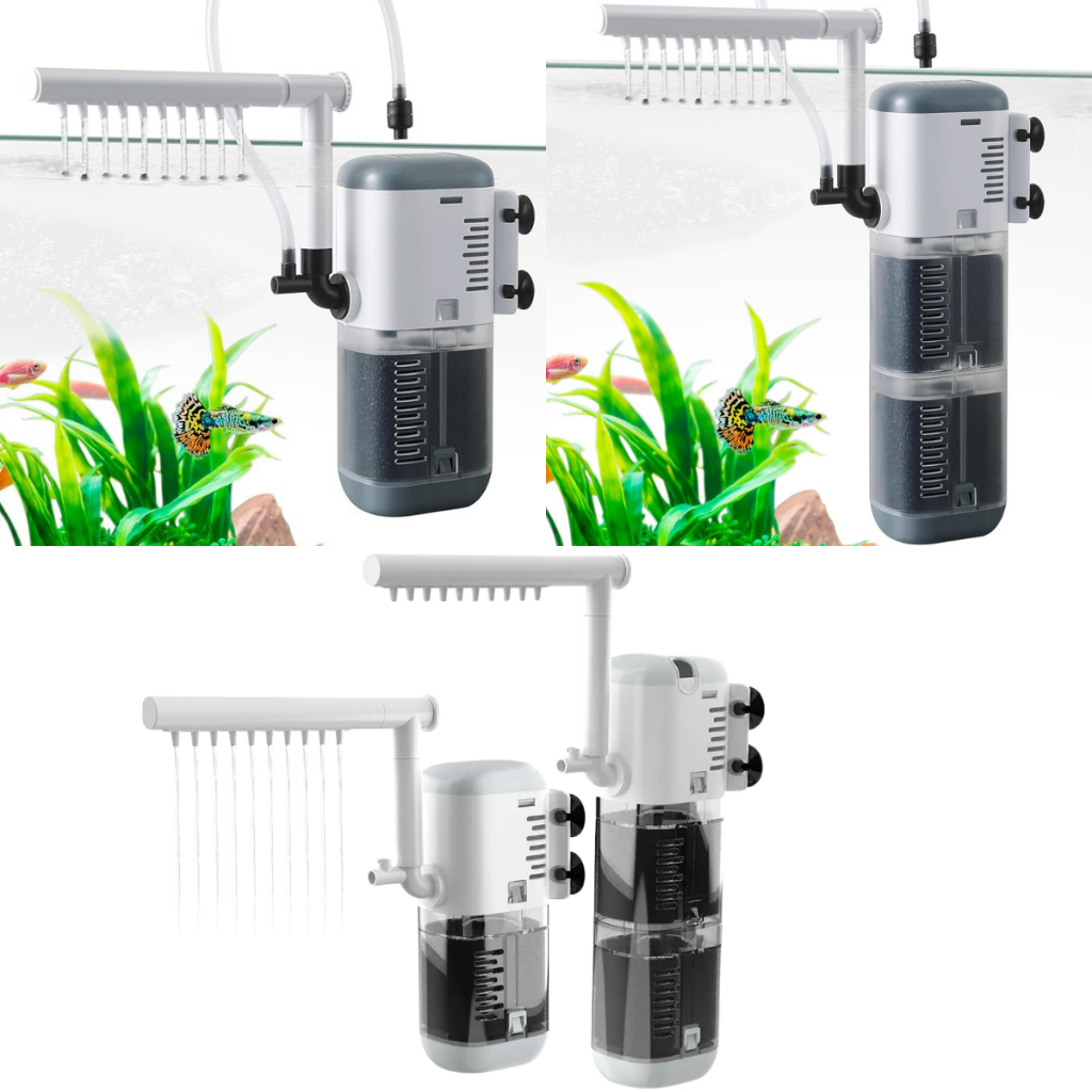 FILTRO INTERNO PREMIUM AQUATANK ATÉ 1800L/H COM BOMBA SUBMERSA JP-300 JP-500 PARA AQUÁRIOS ATÉ 180L em Oferta na Shopee